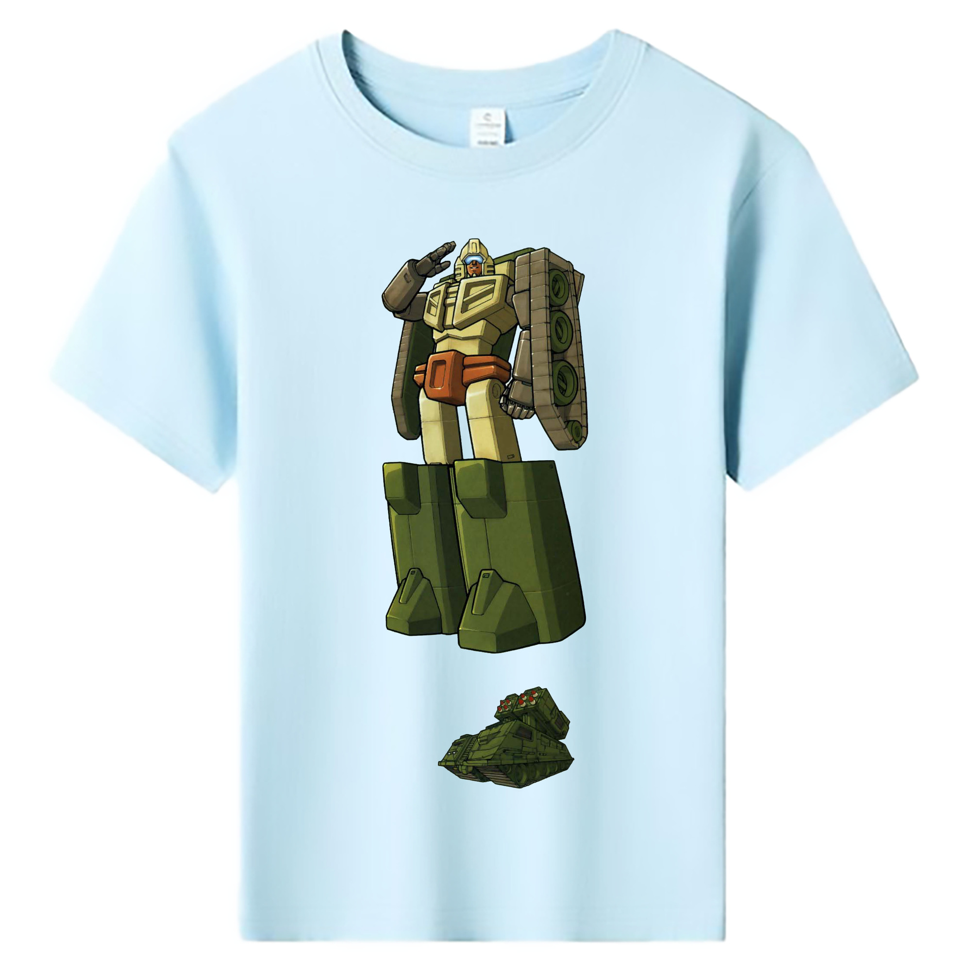 （画像用）  綿100％キッズTシャツ（フロントプリント）